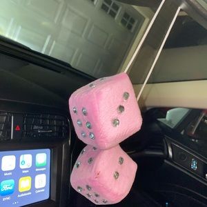 Hanging car dice